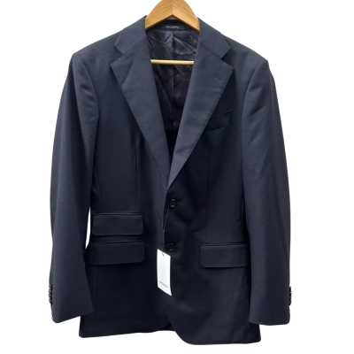 BNWT Suit Supply Mens Size 38 Navy Blue Wool Suit Jacket