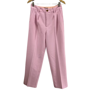Scotch & Soda Womens  Size S Pleated Pants Pink