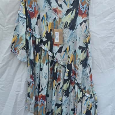 Gorman Womens  Size 14 Short Sleeve Dress  Pattern 