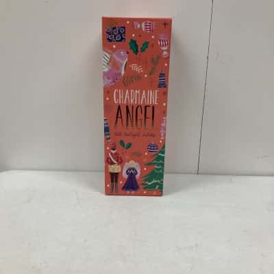 Dusk Charmaine Angel Tall Tealight Holder 