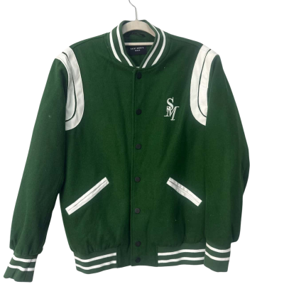 Saint Morta Mens  Size M Bomber Green 