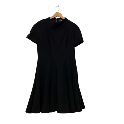 Cue Womens  Size 12 Midi Dress / Work Dress Black  
