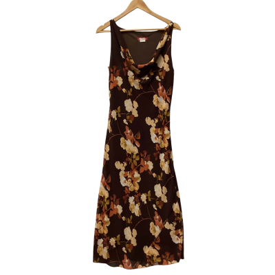 Miss Anne Womens  Size 14 Maxi Dress vintage retro Esque (e)