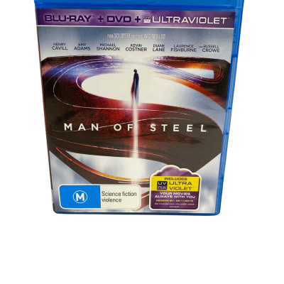 Blu ray Man of Steel