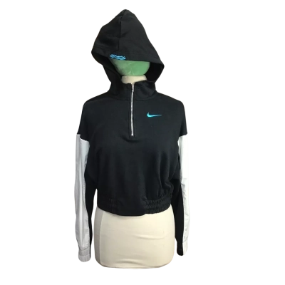 Nike Womens  Size XS Oversized Cropped Hoodie 