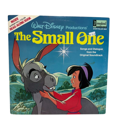 Walt Disney The Small One Songs & Dialogue - Vinyl & Book
