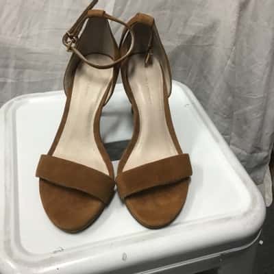 David Lawrence Womens  Size 36 Sandals Brown 