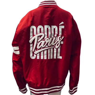 Carre Mens Sport Jacket Red/White SizeXXL