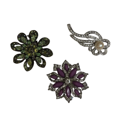 Brooch pack - set of 3