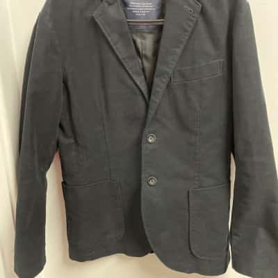 Armani Jeans Mens  Size L Blazer Black  