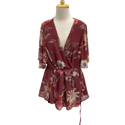 City Chic Top Tori Print.  Size M.  New with tags