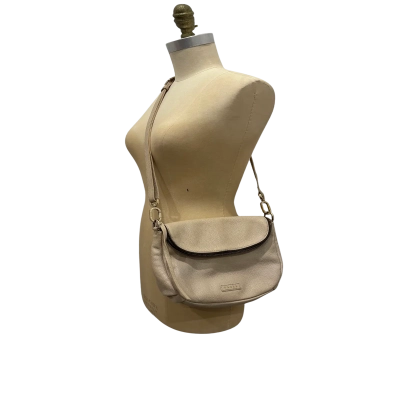 SABEN Womens Cross Body Bag Beige 