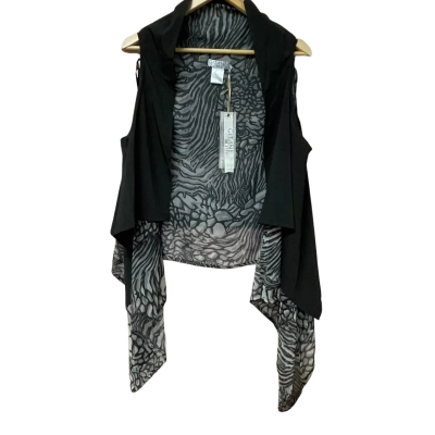 BNWT Gitane On Style Womens Size 16 Black  / Grey reversible jacket  