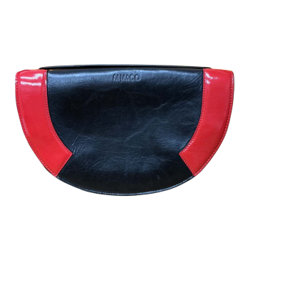 Mimco Womens Clutch Black  / Red 
