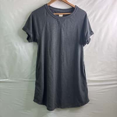 ONeill Womens Size M Shirt Dress Grey BNWT