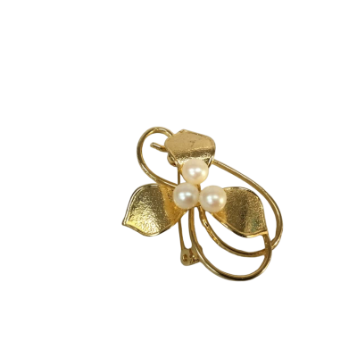  Gorgeous Gold Tone Brooch Approx 4.5 x 3cm
