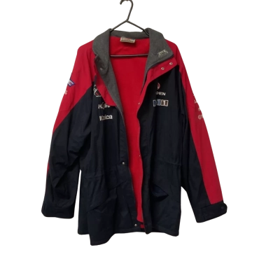  Mens  Size XXL  Navy Blue / Red  Racing Jacket