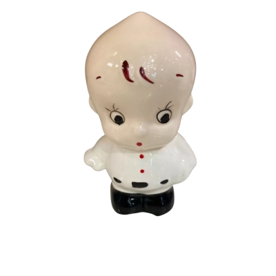 Vintage Ceramic Kewpie Doll Money Box 