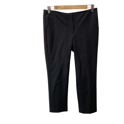 Armani Womens  Size 10 Slim Fit Pants Black  (a)