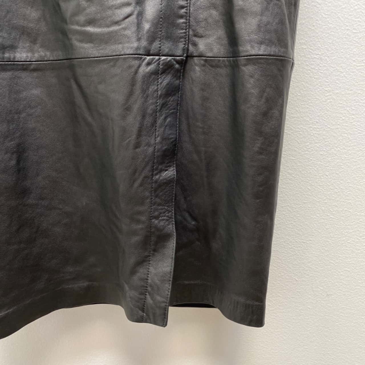 Portmans Womens Black Leather Skirt(s)