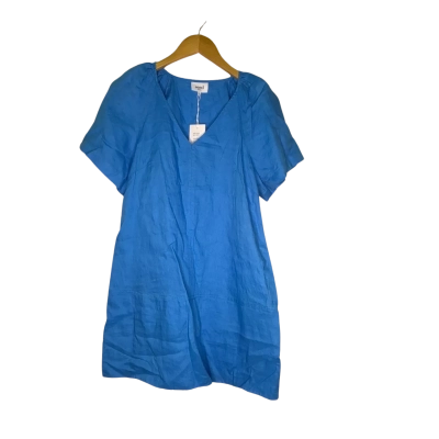 Seed Heritage Womens  Size 6 Mini Dress Blue 