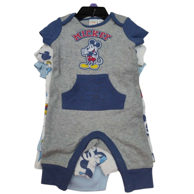 Disney Baby Kids Size 3 Jumpsuit Multicoloured Set of 3(6)