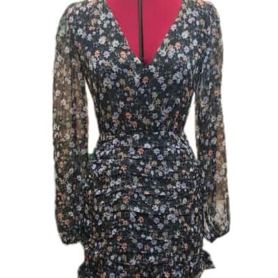 The East Order Womens  Size XS Mini Dress Floral / Multicoloured 