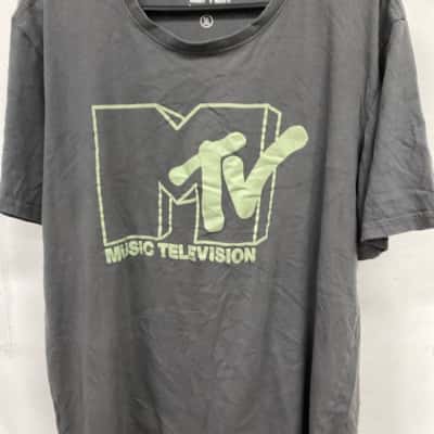 MTV  Mens  Size XXXL Short Sleeve T-shirt Grey 