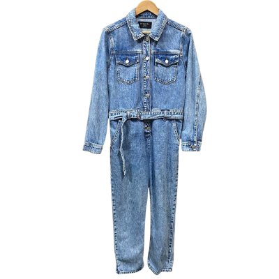 Decjuba Blue Denim Boiler Suit Size 10