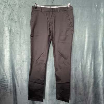 Saba Mens  Size 32 Chinos Black  