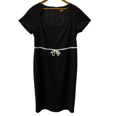 Alexia Admor Size XL Black Midi Dress