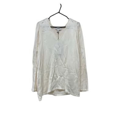 Witchery Women’s Winter White Hammered Shirt Size 16