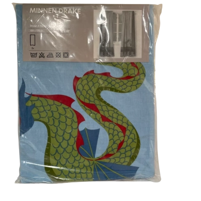 IKEA Minnen Drake Curtains x 2. 120 x 175 cms 