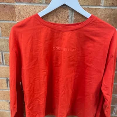 Country Road Womens  Size XL Red Top 