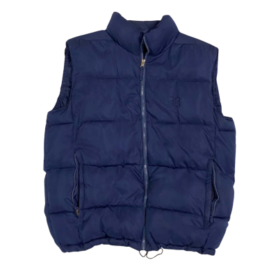 Barkers, Size L, Men’s, Navy Blue, Puffer Vest