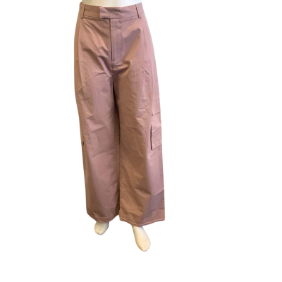 BNWT Incu Women's Size 14 Sadie Cargo Trouser Dusty Pink  