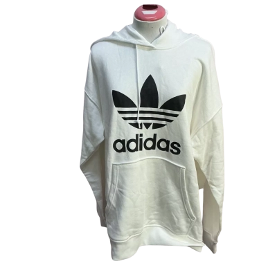 Adidas Womens  Size 22 Hoodie Black  / White 