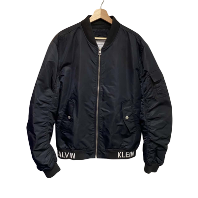 Calvin Klein Jeans Mens  Size XL Bomber Black  