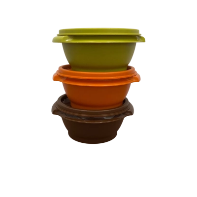 Vintage Set of 3 Small Servalier Containers 