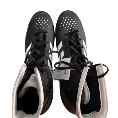 Adidas Mens  Size 16 Boots Black  / White 