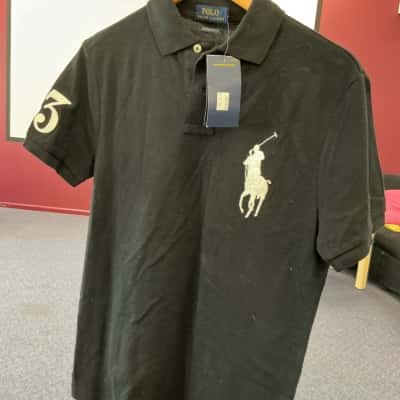 Polo Ralph Lauren Mens  Size S Short Sleeve polo shirt Black  
