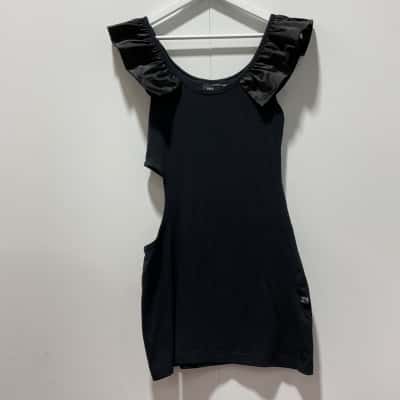 Zara Mckenna Womens Dress Size M / S Black  