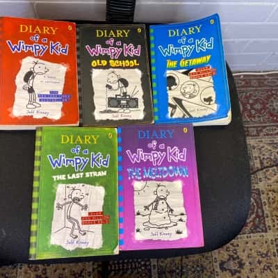 Dairy of a Wimpy Kid Series by Jeff Kinney 