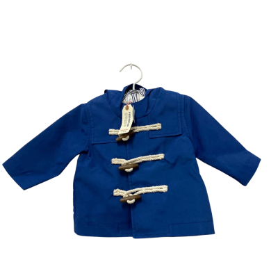 Paddington Bear Size 6-12m Blue Coat
