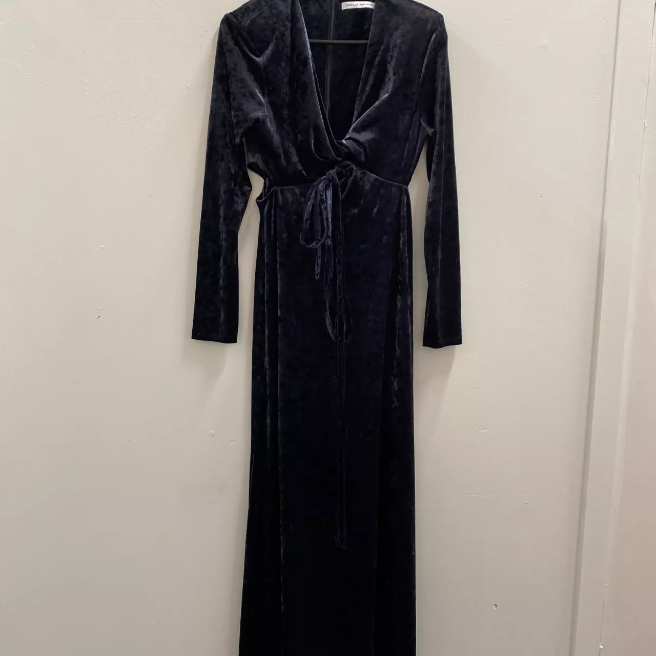 blue dress for baby girl Camilla and Marc Hamilton Slip Dress (For Hire) – EKOLUV main image 1