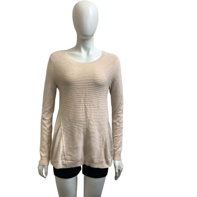 Witchery Womens  Size S Wool Blend Knit Top Beige