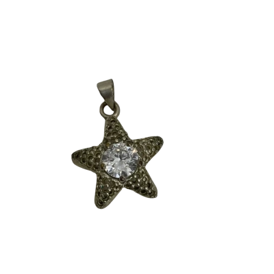 925 Marked Women's Pendant Star