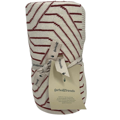 Garbo&Friends Knitted Blanket Size 110x110 cm