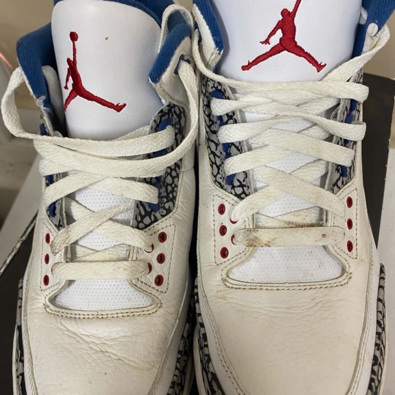 true blue 3s size 11