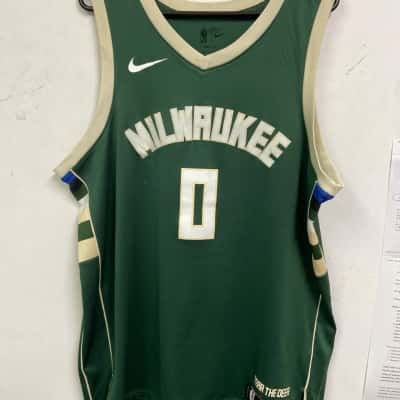 NBA / Nike Mens  Size XL Jersey Cream / Green 